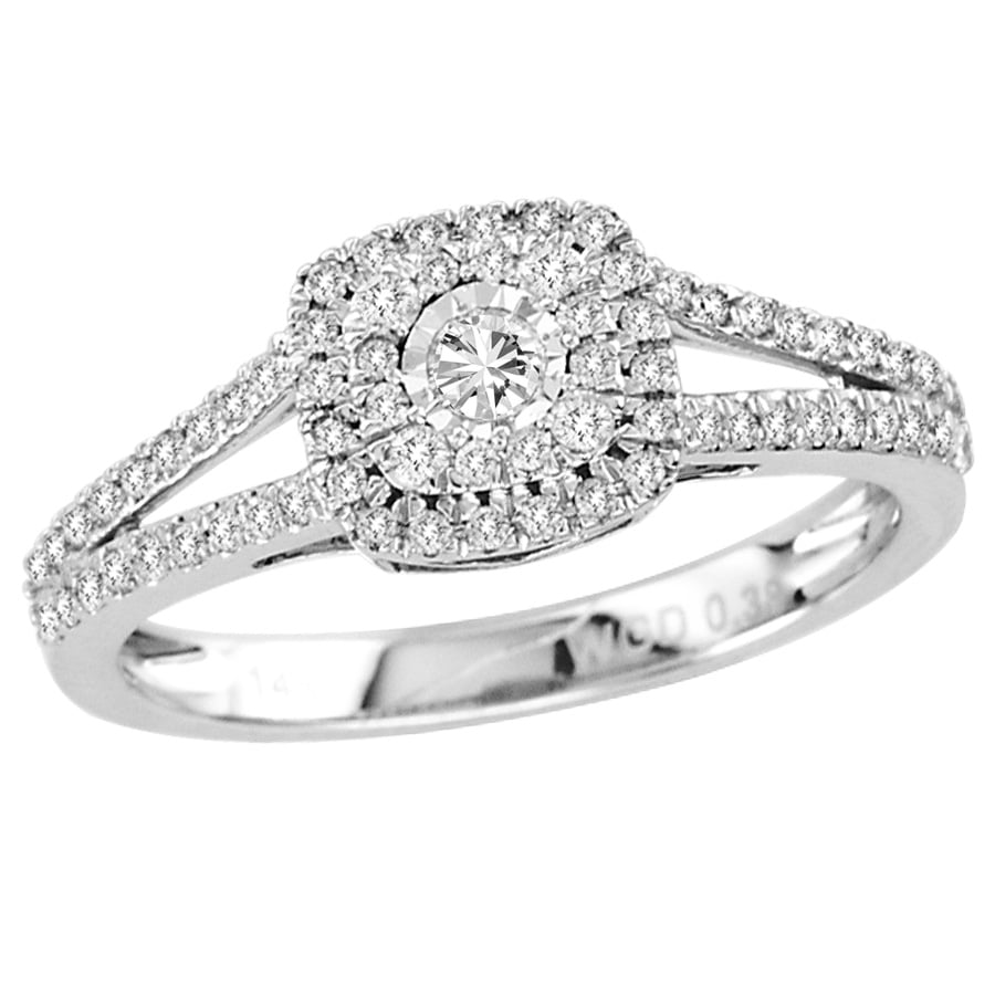 14K 0.38CT Diamond Ring