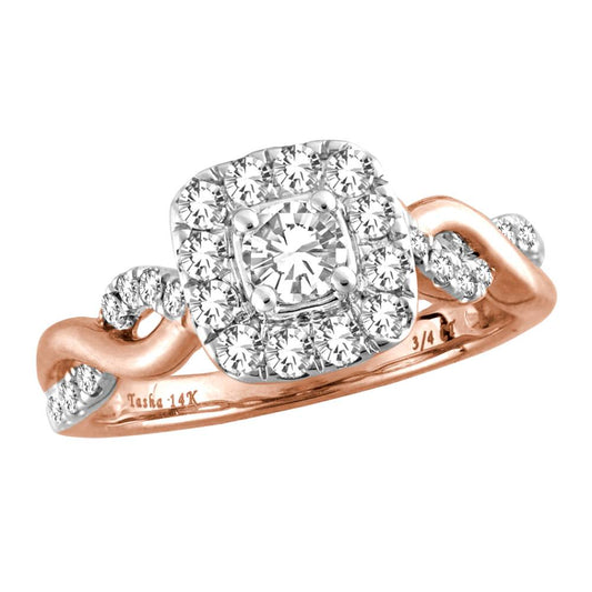 14K 0.70CT Diamond Ring