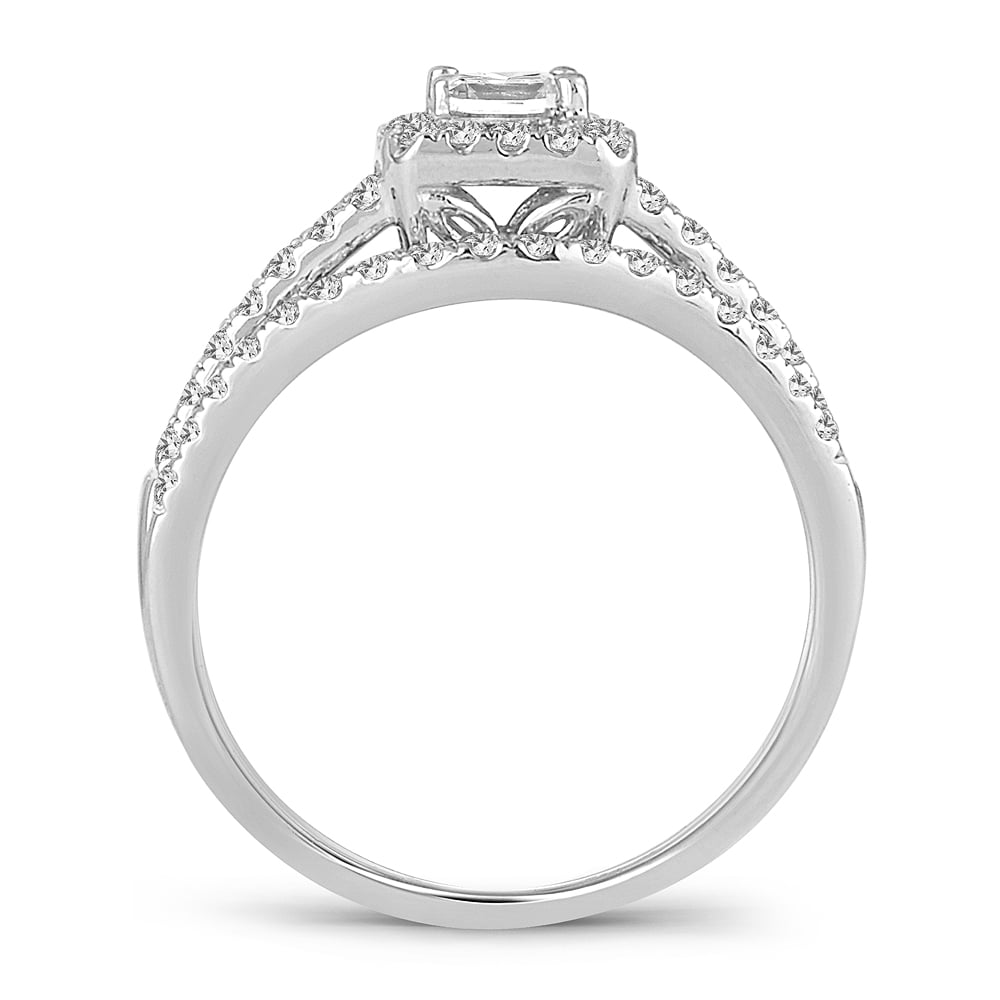 14K 1.00CT Diamond Bridal Ring