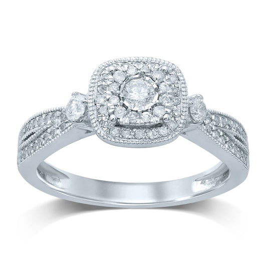 14K 0.40CT Diamond Ring