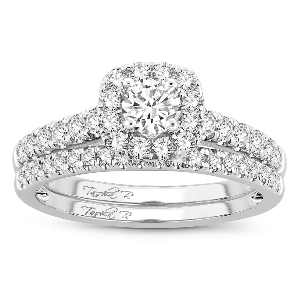 14K 1.00CT Diamond Bridal Ring