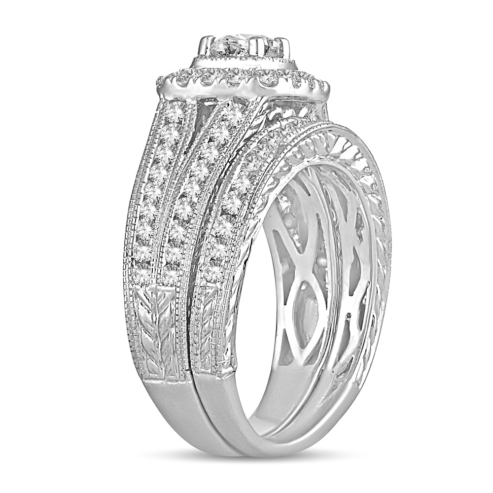 14K 1.50CT Diamond Bridal Ring
