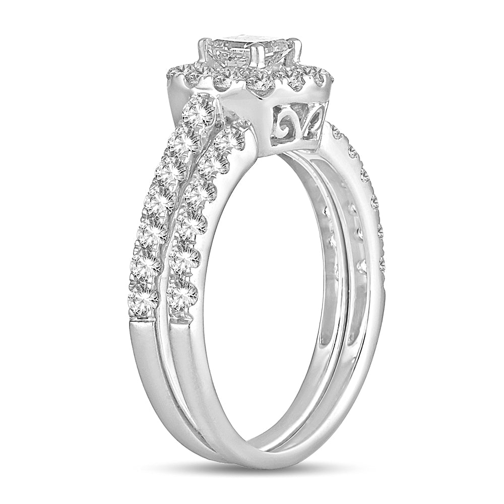 14K 1.42CT Diamond Bridal Ring
