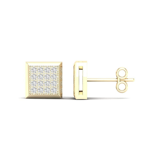 10K 0.10CT Diamond Earring