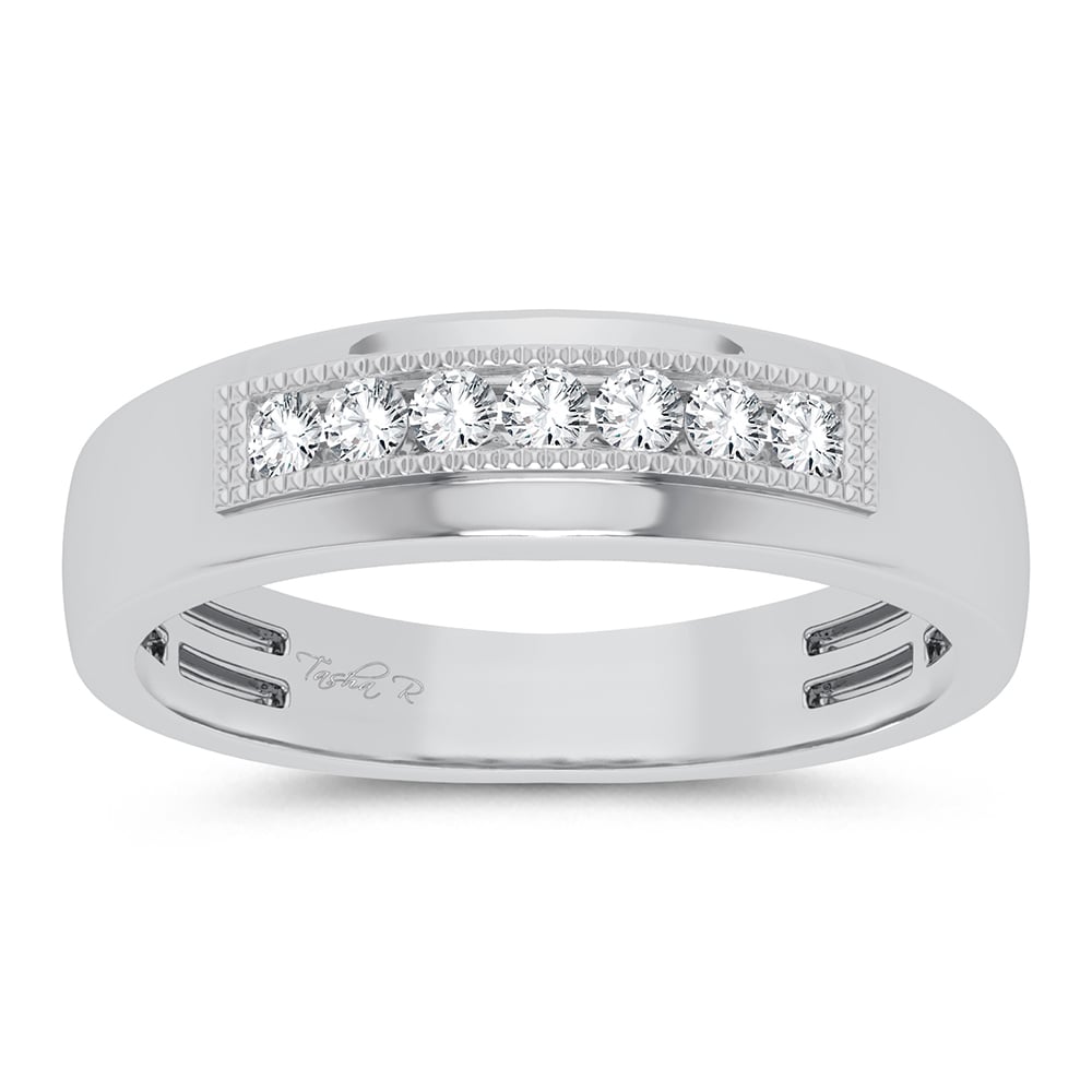 14K 0.25CT Diamond Mens Ring