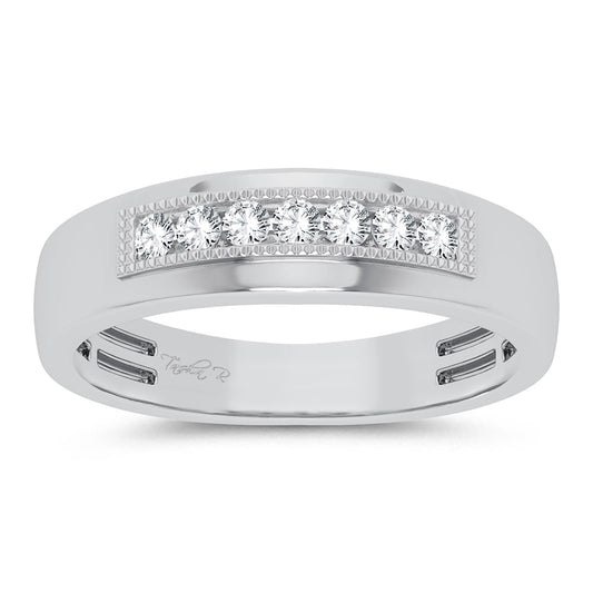 14K 0.25CT Diamond Mens Ring