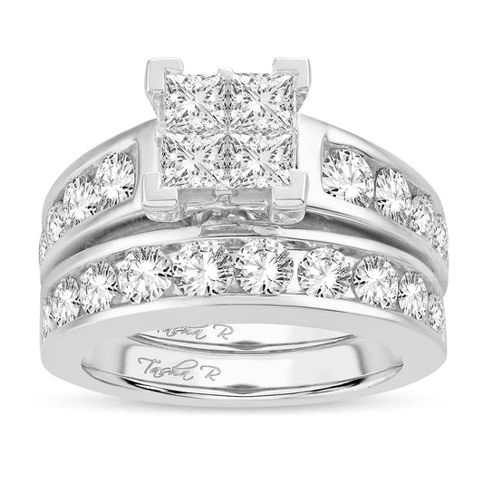 14K 3.00CT Diamond Bridal Ring