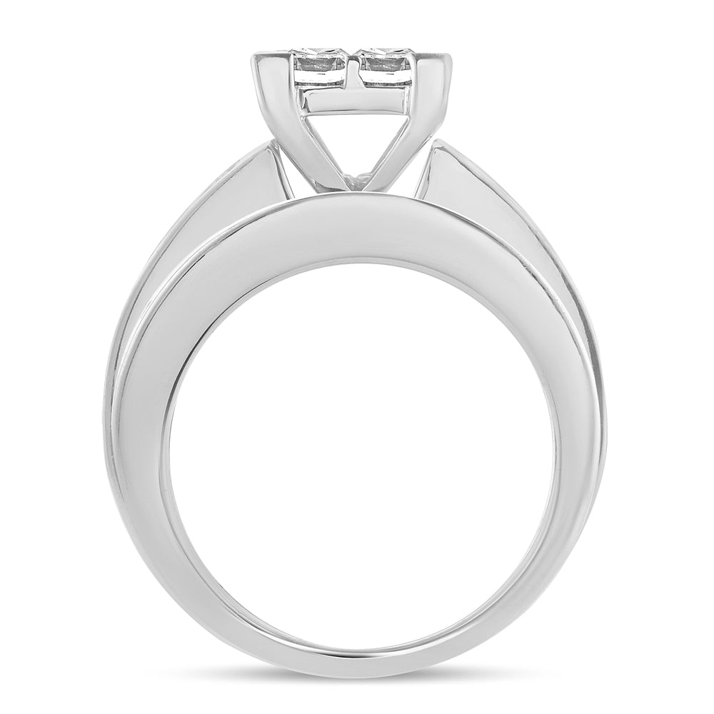 14K 3.00CT Diamond Bridal Ring