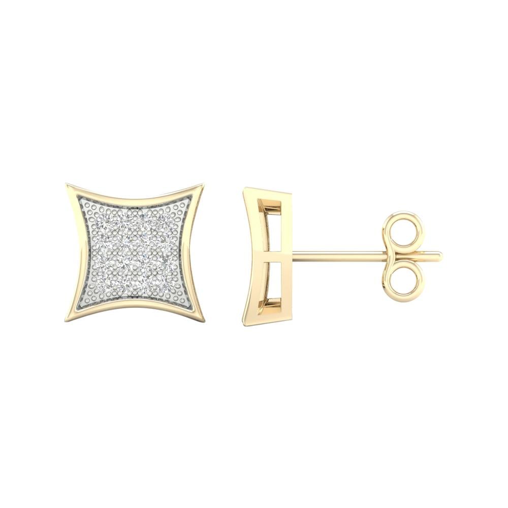 10K 0.10CT Diamond Earring