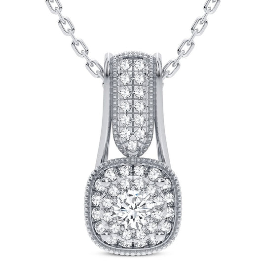 14K 0.20CT Diamond Pendant