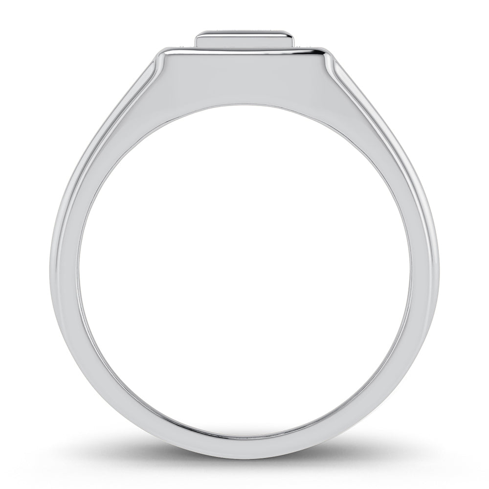 14K 0.50CT Diamond Mens Ring