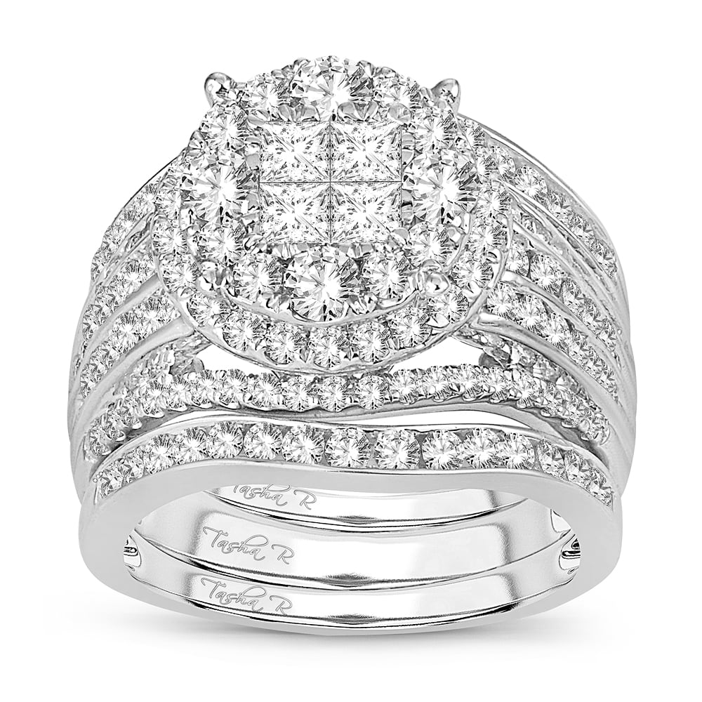 14K 2.52CT Diamond Bridal Ring