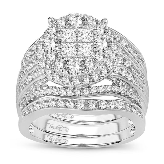 14K 2.52CT Diamond Bridal Ring