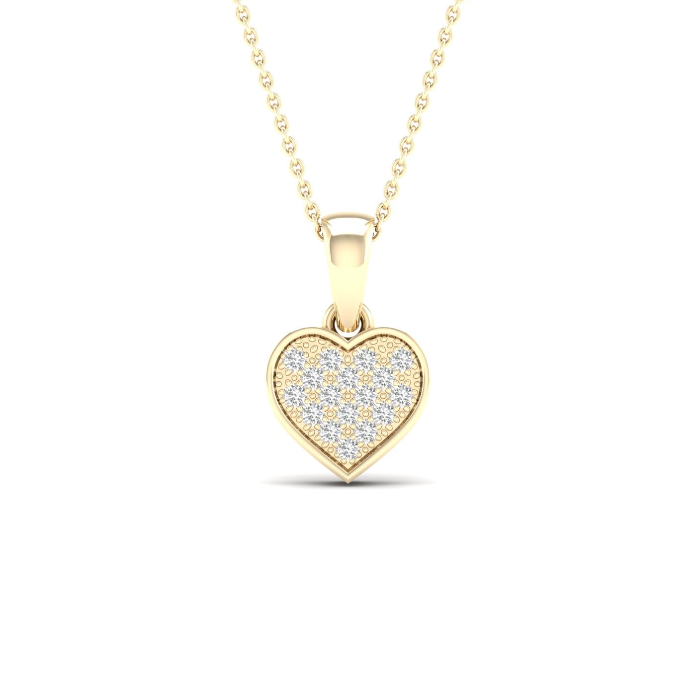 10K 0.05CT Diamond Pendant