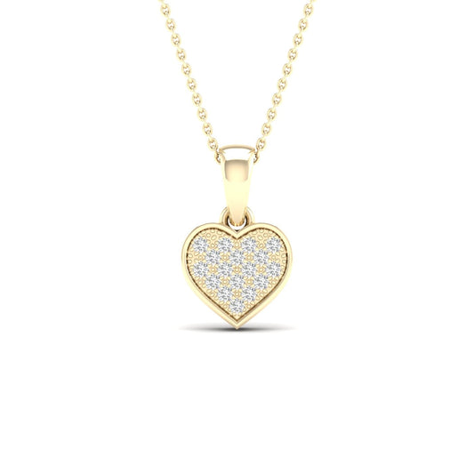 10K 0.05CT Diamond Pendant