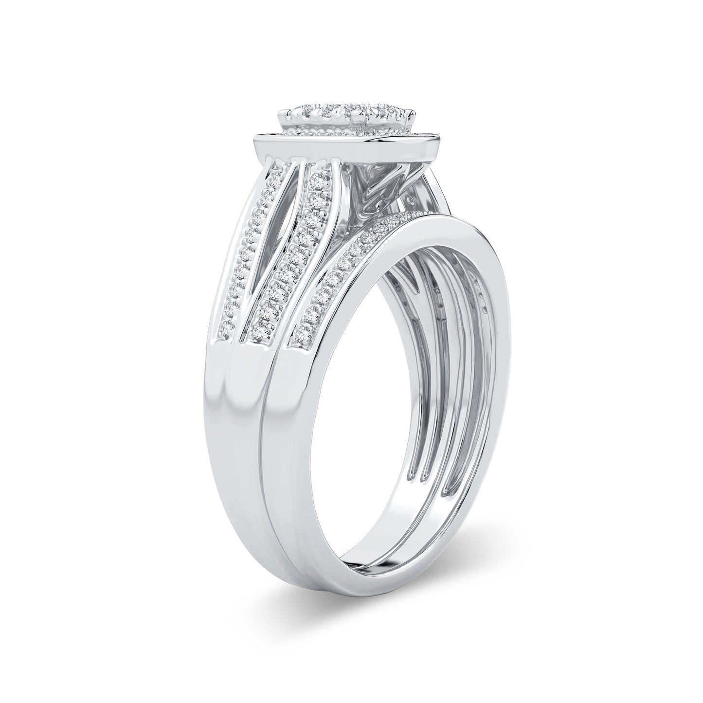 14K 0.40CT Diamond Bridal Ring