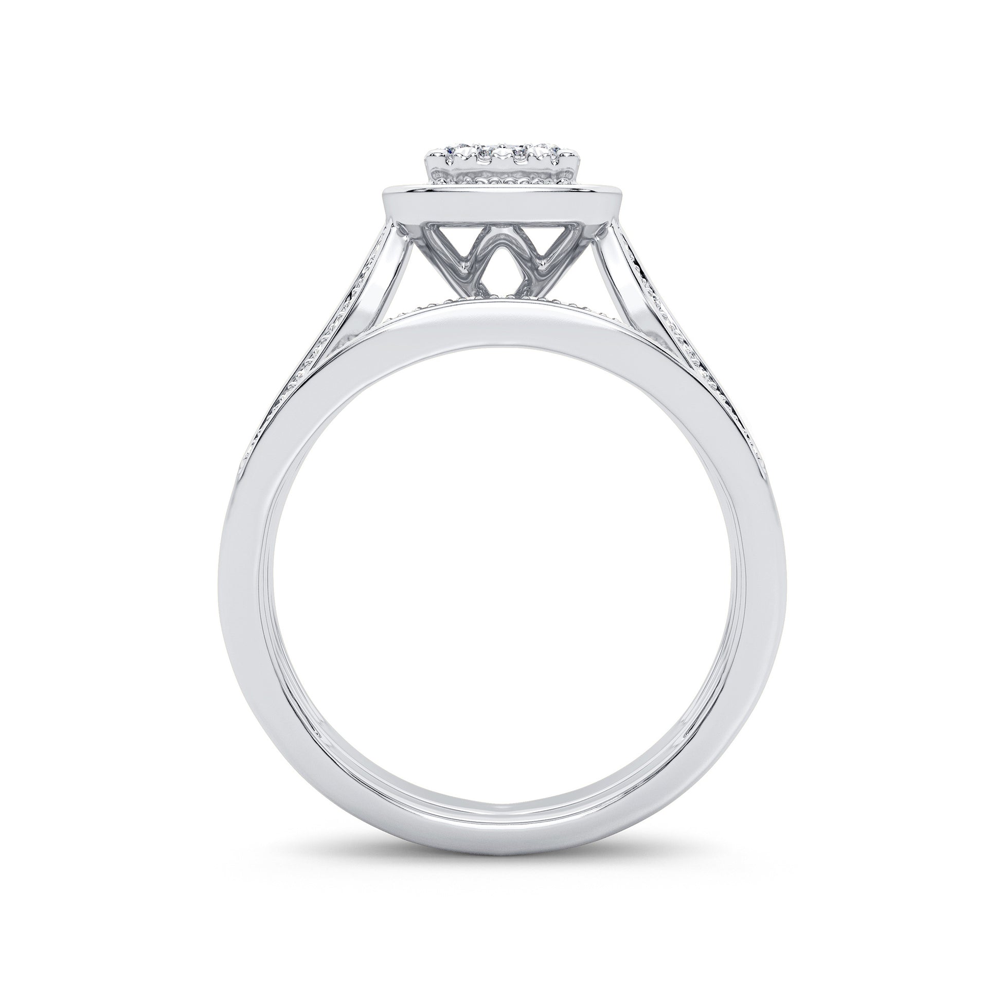 14K 0.40CT Diamond Bridal Ring