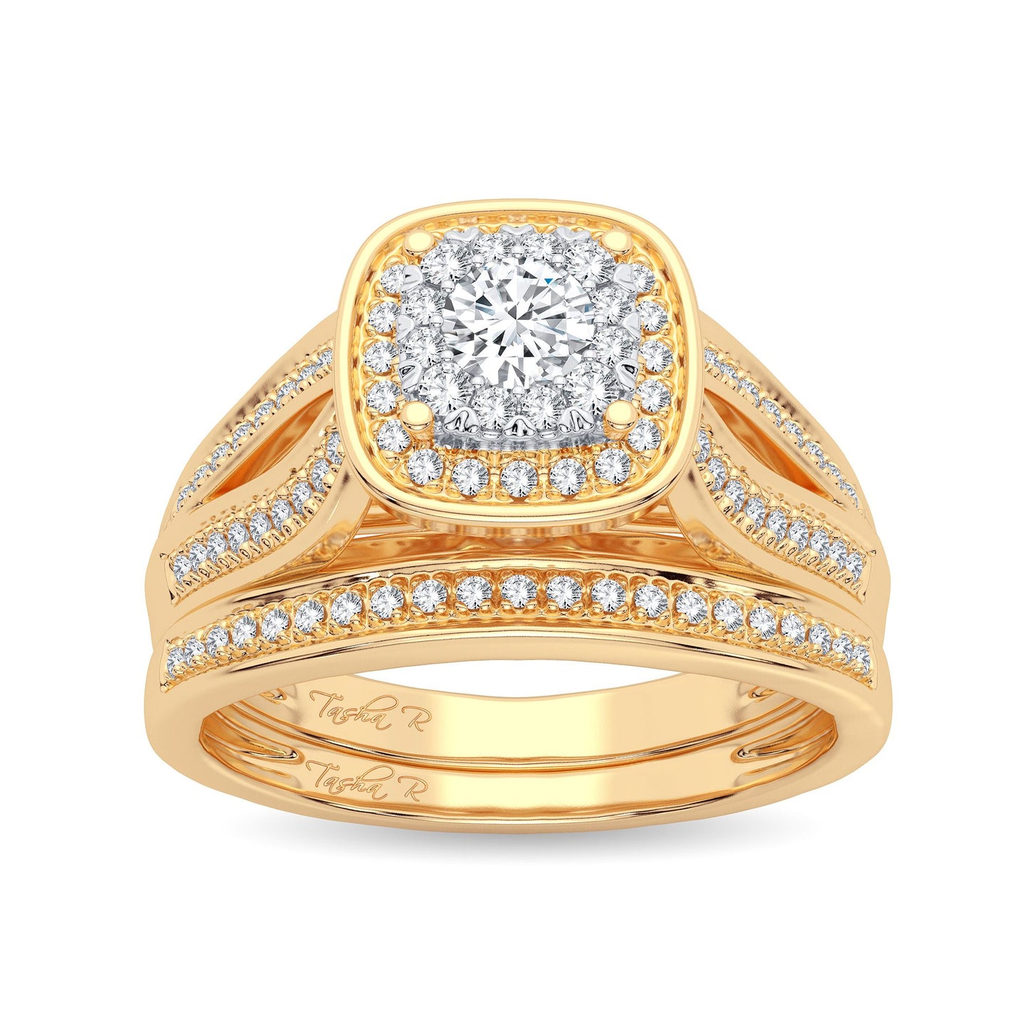 14K 0.40CT Diamond Bridal Ring