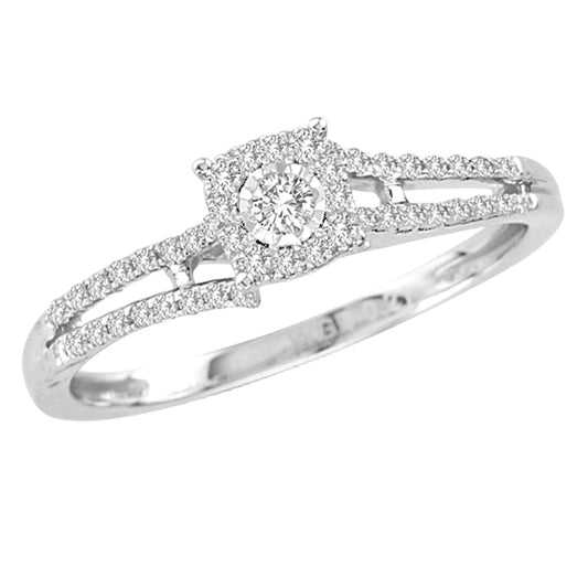 14K 0.20CT Diamond Ring