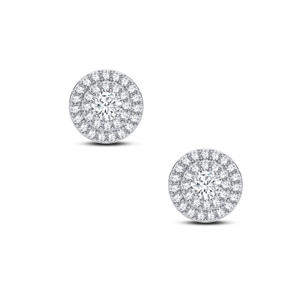 14K 0.27CT Diamond Earring