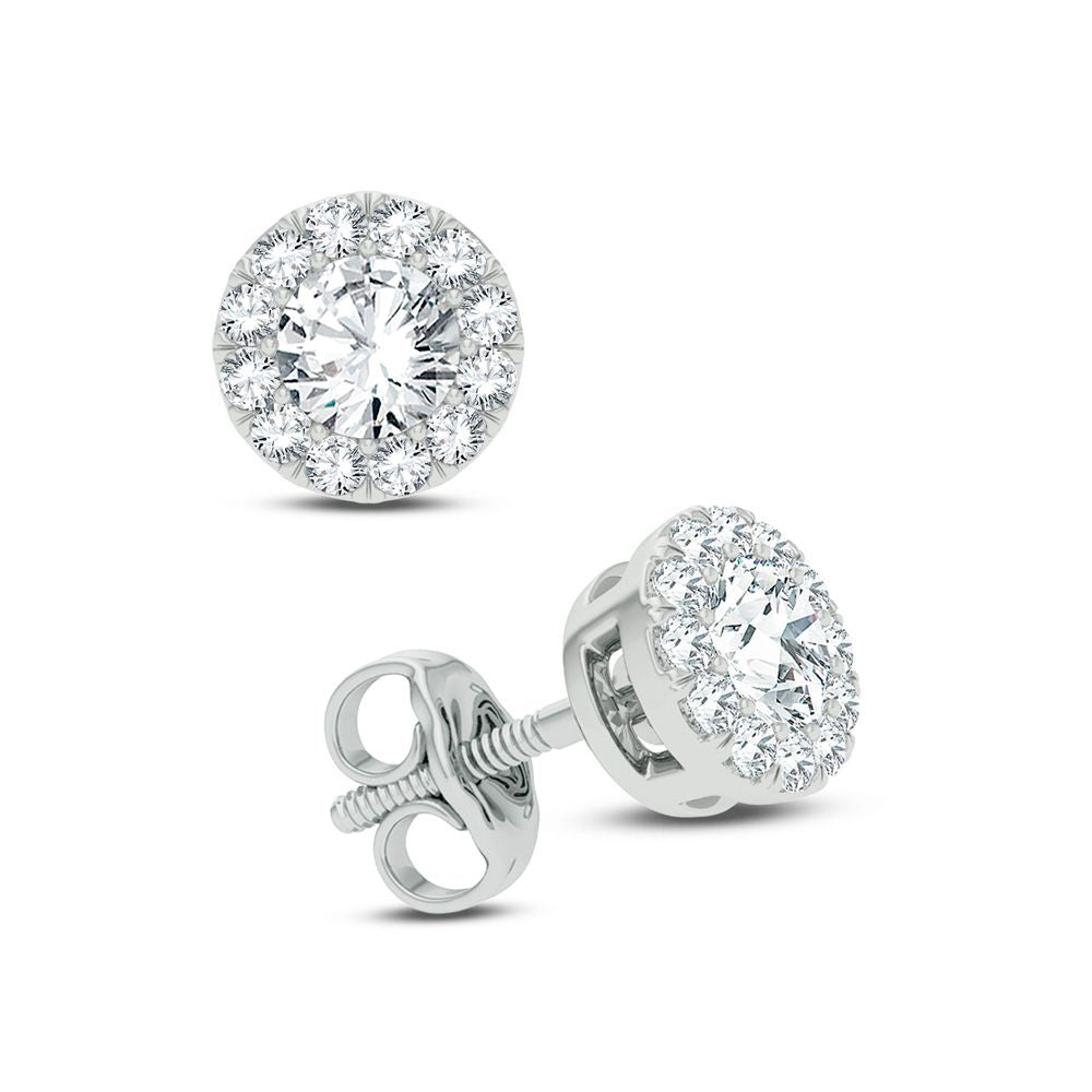 14K 0.25CT Diamond Earring