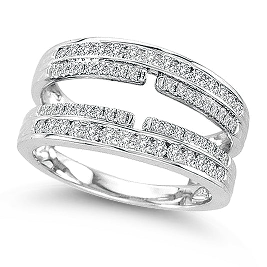 14K 0.51CT Diamond Ring Guard.
