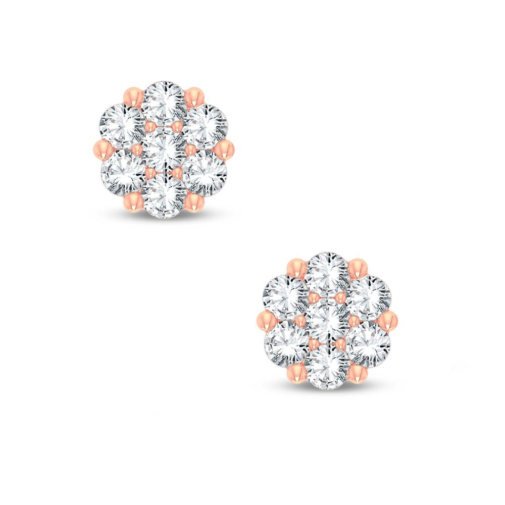 14K 0.50CT Diamond Earring