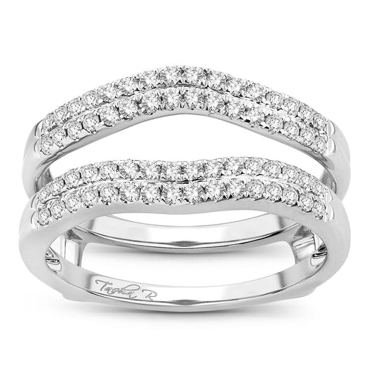 14K 0.50CT Diamond Ring Guard.