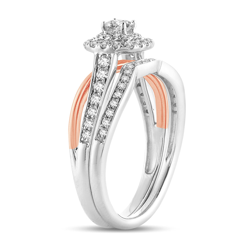 14K 0.50CT Diamond Bridal Ring