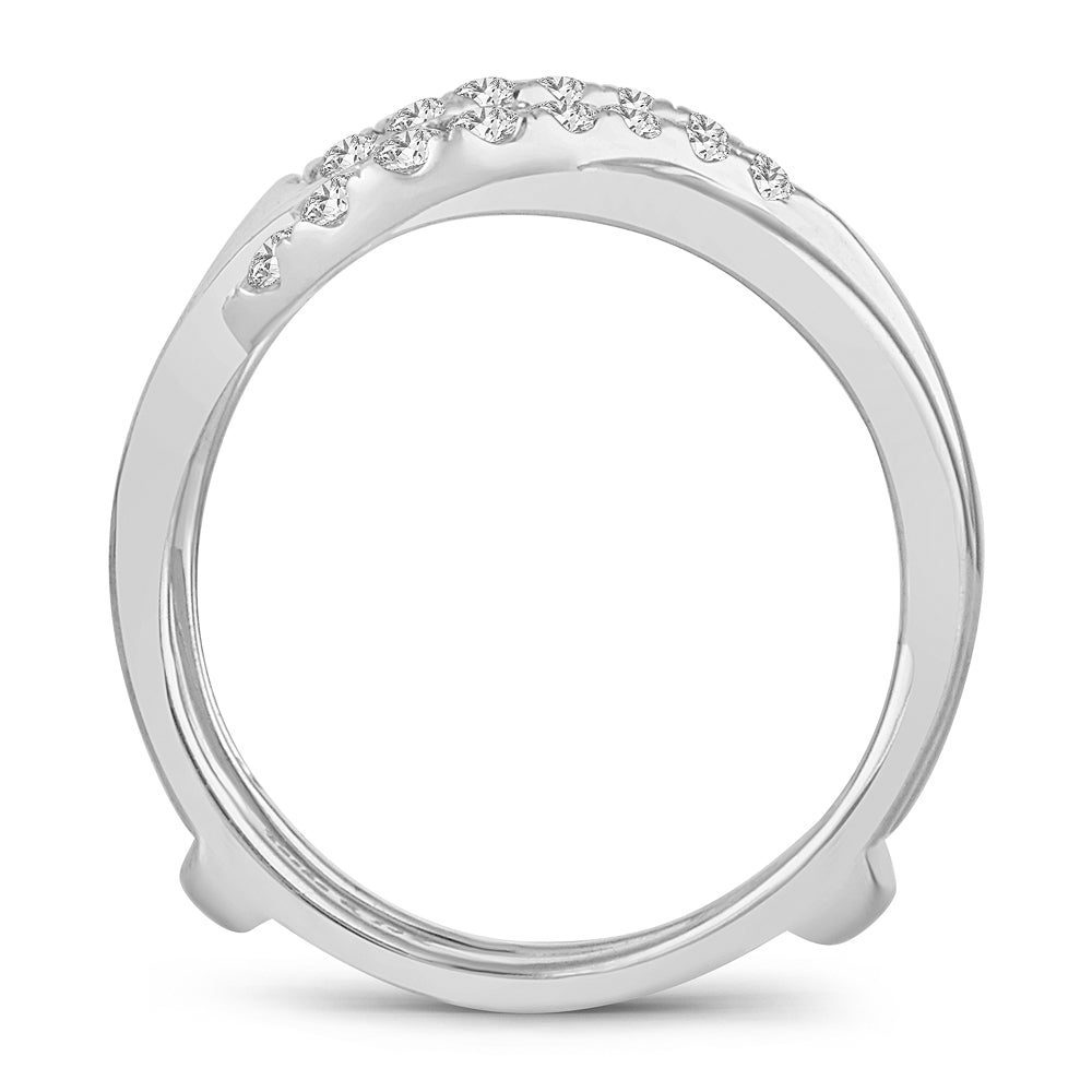 14K 0.38 Ct Diamond Ring Guard