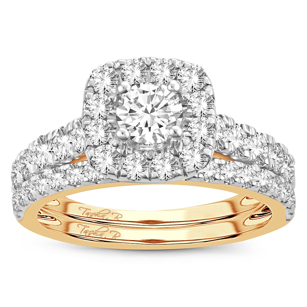 14K 2.00CT Diamond Bridal Ring