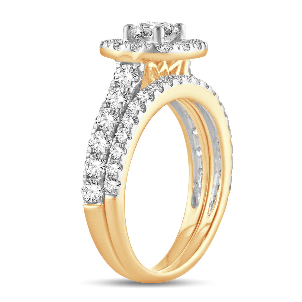 14K 2.00CT Diamond Bridal Ring