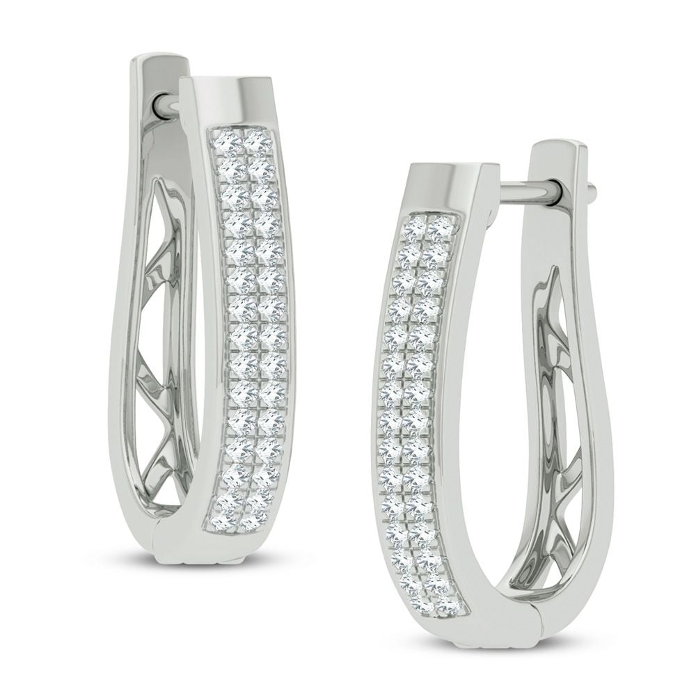 14K 0.21CT Diamond Earring