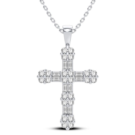 14K 0.50CT Diamond Pendant