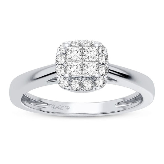 10K 0.25CT Diamond Ring