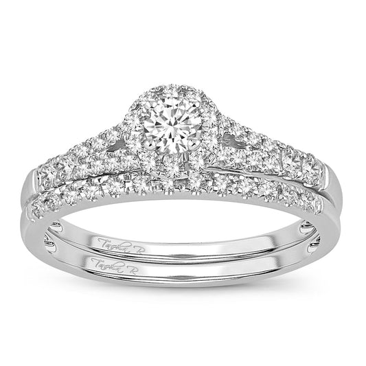14K 0.50CT Diamond Bridal Ring