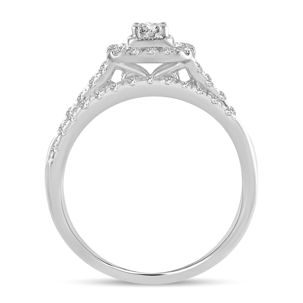 14K 0.50CT Diamond Bridal Ring