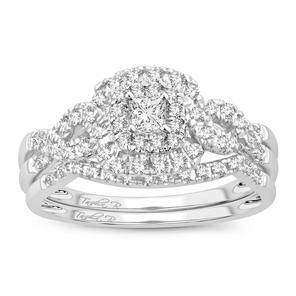 14K 1.00CT Diamond Bridal Ring