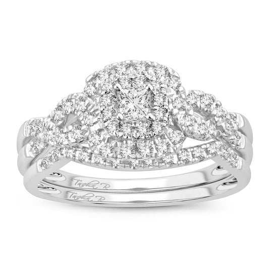 14K 1.00CT Diamond Bridal Ring