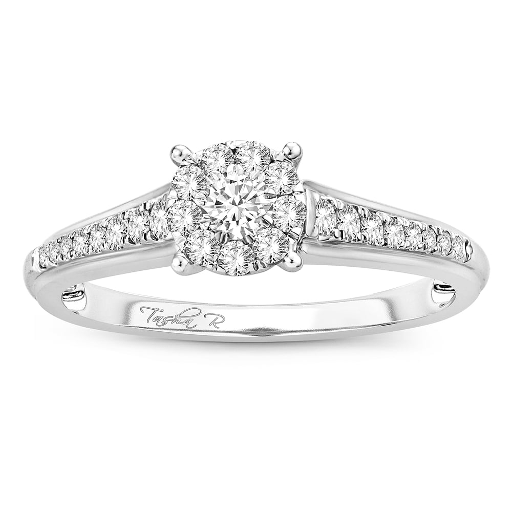 14K 0.37CT Diamond Ring