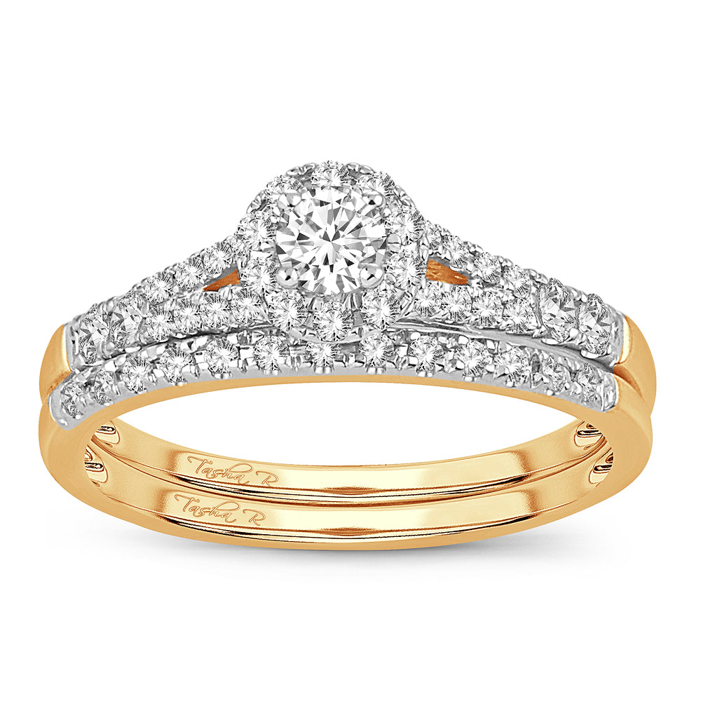 14K 0.50CT Diamond Bridal Ring