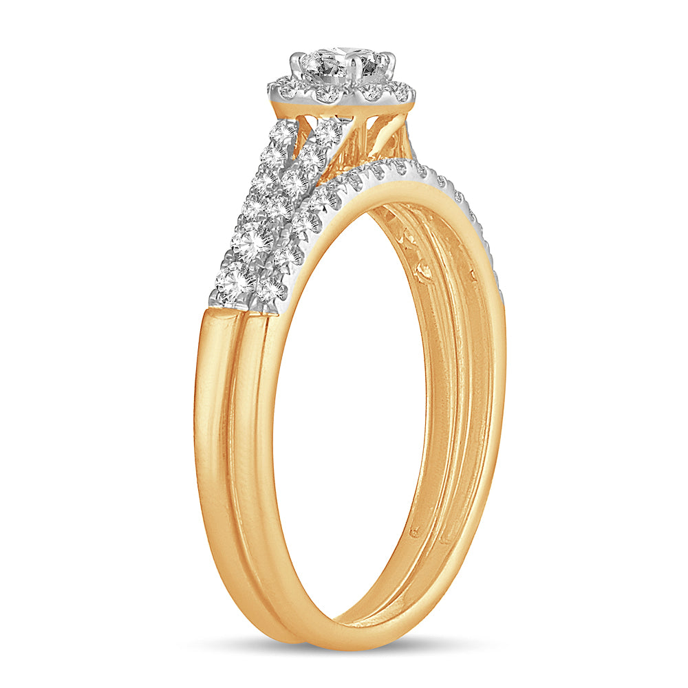 14K 0.50CT Diamond Bridal Ring