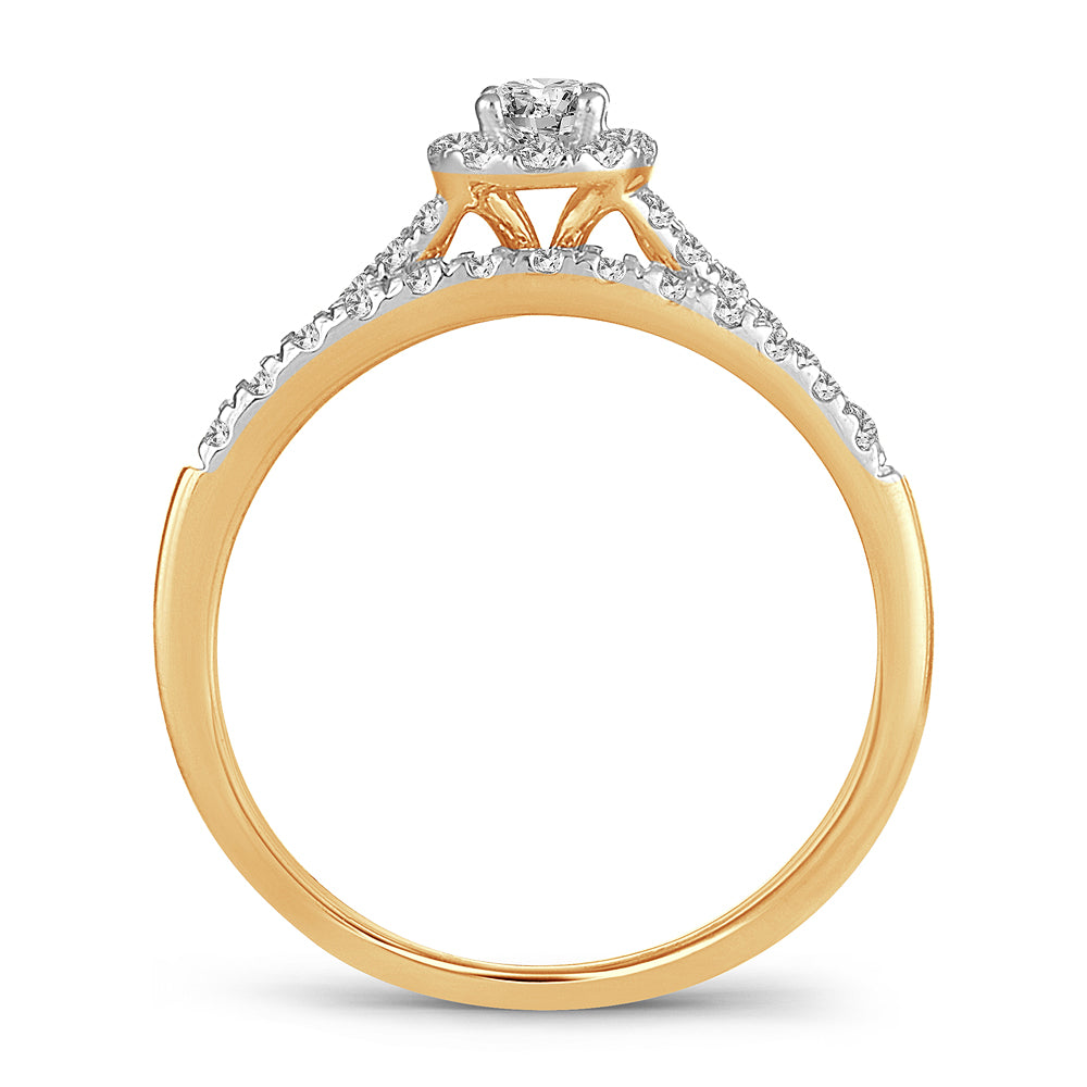 14K 0.50CT Diamond Bridal Ring