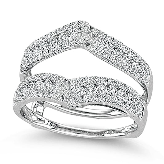 14K 1.00CT Diamond Ring Guard