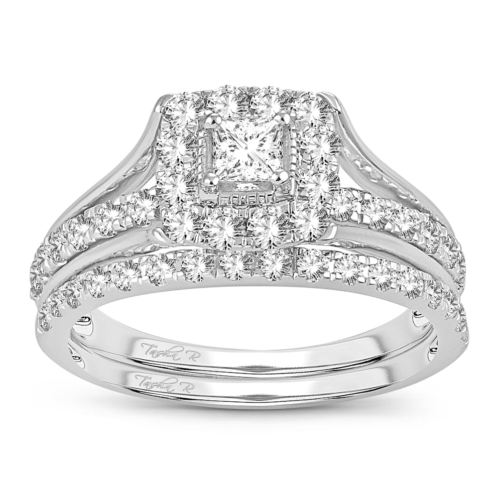 14K 1.00CT Diamond Bridal Ring
