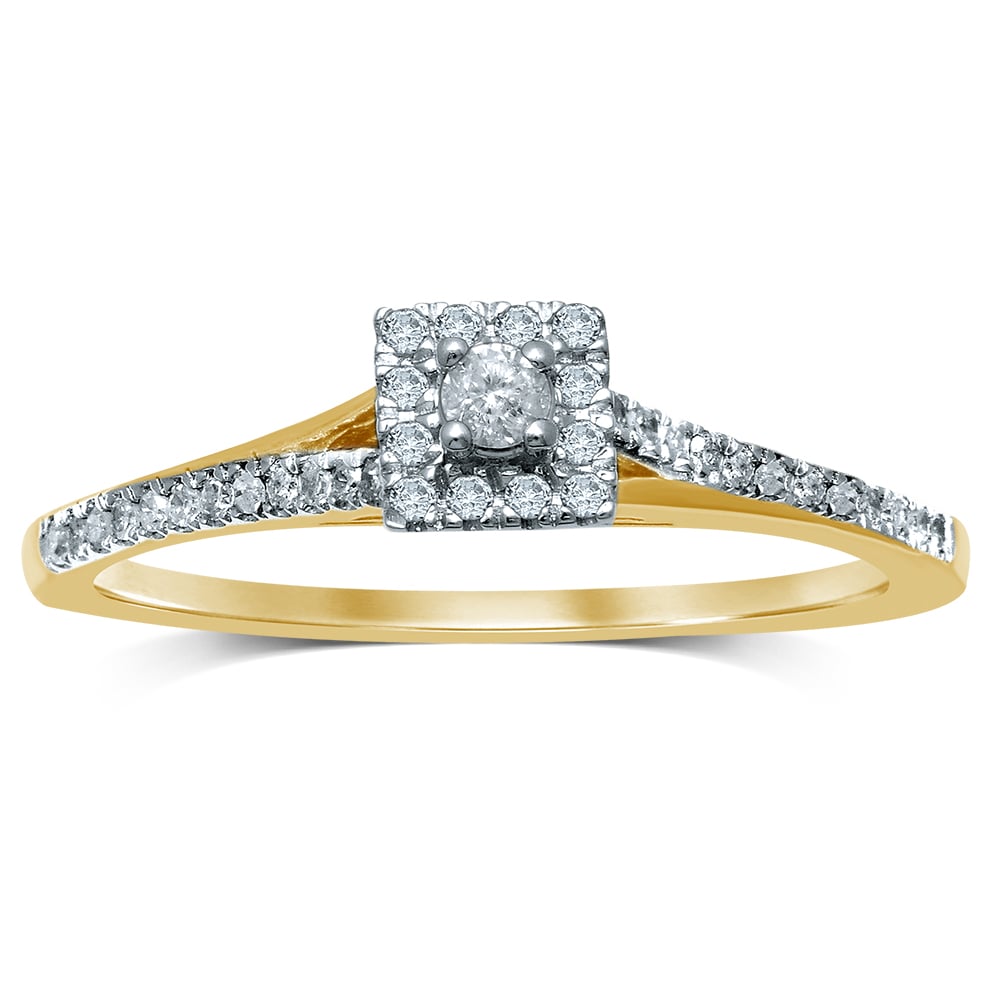14K 0.20CT Diamond Ring