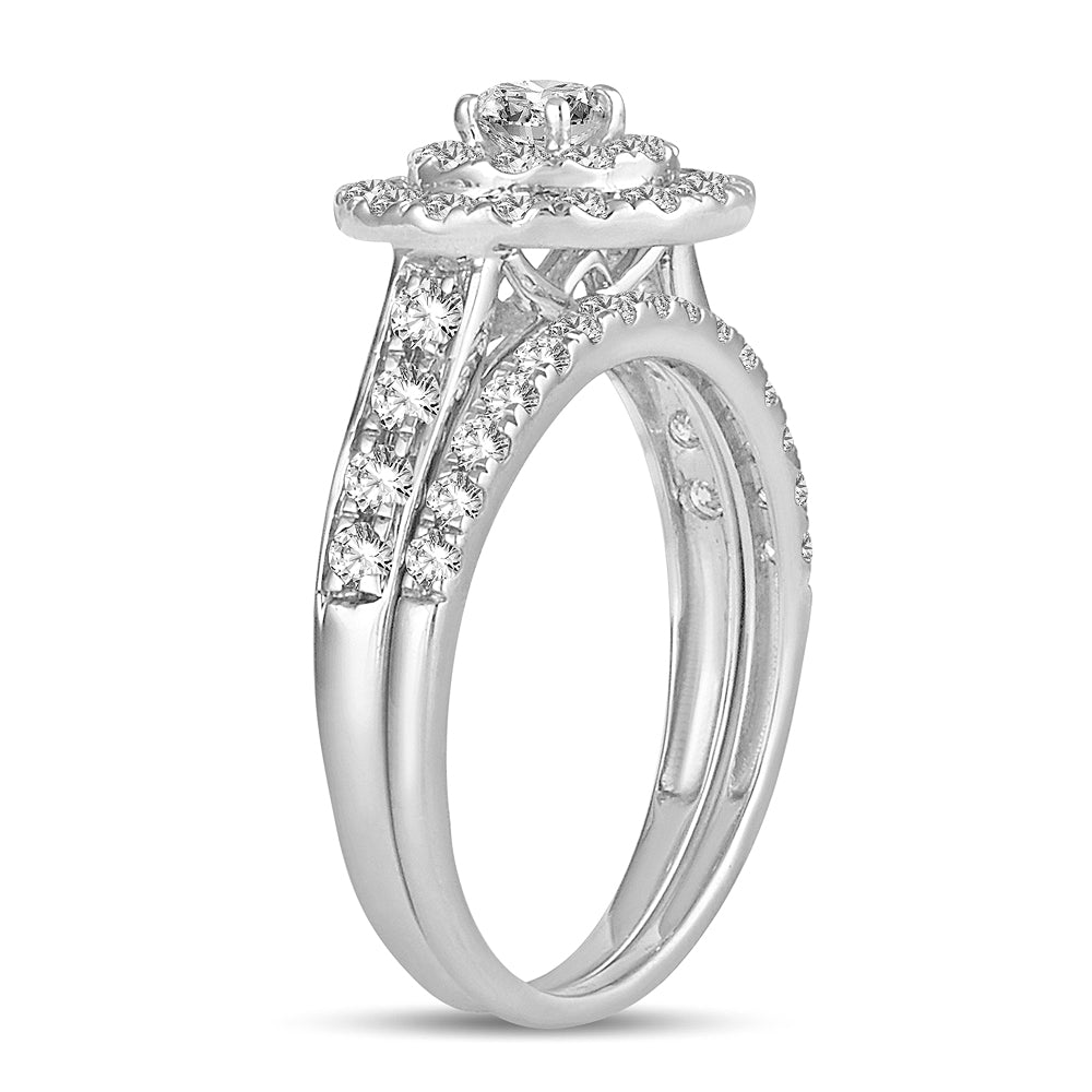 14K 1.00CT Diamond Bridal Ring