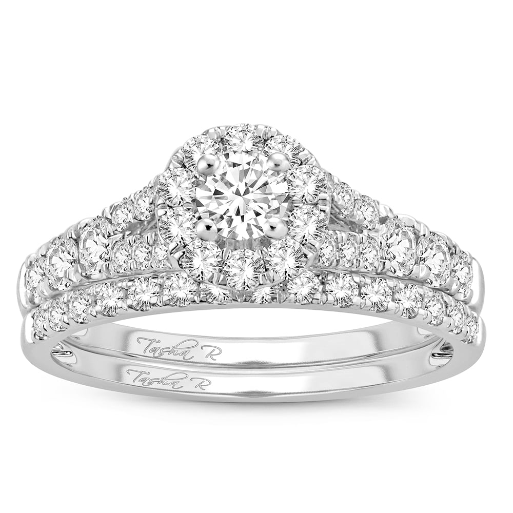 14K 1.00CT Diamond Bridal Ring