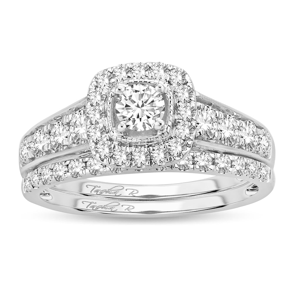14K 1.00CT Diamond Bridal Ring