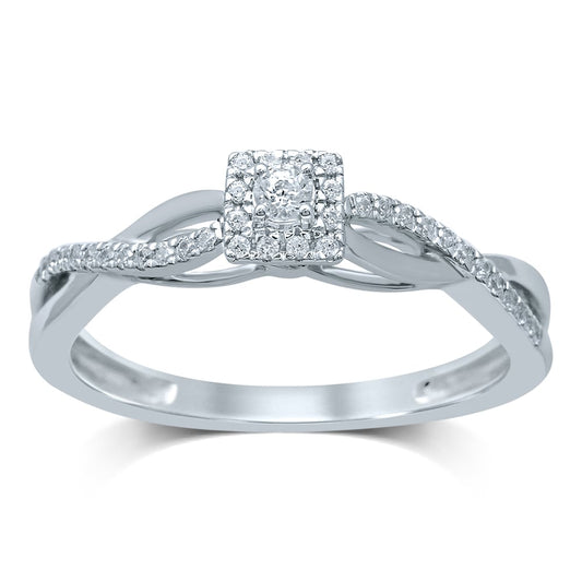 14K 0.20CT Diamond Ring